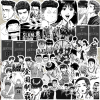 10 68Pcs Slam Dunk Anime Sticker Classic Manga Cool Sticker Bike Mobile Laptop Kids Toys Diy 1 - Slam Dunk Shop