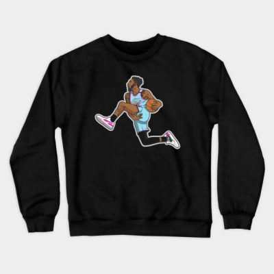 Derrick Jones Jr Cartoon Style Crewneck Sweatshirt Official onepiece Merch