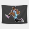 Derrick Jones Jr Cartoon Style Tapestry Official onepiece Merch