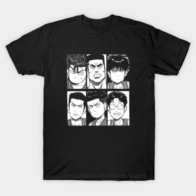 Slam Dunk Team Dark T-Shirt Official onepiece Merch