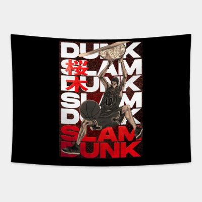 Hanamichi Sakuragi Slam Dunk Tapestry Official onepiece Merch