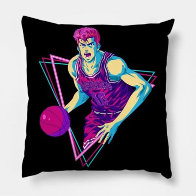 Slam Dunk Hanamichi Sakuragi Throw Pillow Official onepiece Merch