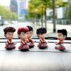 5pcs Set Car Interior Decoration Kawai Anime Slam Dunk Hanamichi Sakuragi Action Figure Figurines Ornament Auto - Slam Dunk Shop