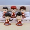 5pcs Set Car Interior Decoration Kawai Anime Slam Dunk Hanamichi Sakuragi Action Figure Figurines Ornament Auto 2 - Slam Dunk Shop