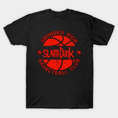 Slam Dunk Shohoku High School Vintage Logo T-Shirt Official onepiece Merch