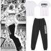 Anime Cosplay Slam Dunk Tracksuit Men s T Shirt Pants Suit KOGURE MIYAGI SAKURAGI RUKAWA MITSUI - Slam Dunk Shop