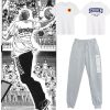 Anime Cosplay Slam Dunk Tracksuit Men s T Shirt Pants Suit KOGURE MIYAGI SAKURAGI RUKAWA MITSUI 4 - Slam Dunk Shop