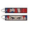 Anime SLAM DUNK Key Tag Embroidery Keychain for Motorcycles Cool Men Women Key Fobs Holder Keyring 1 - Slam Dunk Shop