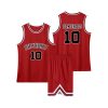 Anime Sakuragi Hanamichi Cosplay Slam Dunk Jersey Shohoku School Basketball Team Uniform Sportswear Kaede Rukawa Cosplay 4 - Slam Dunk Shop