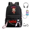 Anime The First Slam Dunk Fashion Backpack Bag Teens College Students Schoolbag Slam Dunk Travel Zipper 3 - Slam Dunk Shop