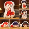 Anime Two Dimensional Slam Dunk Sakuragi Hanamichi Kaede Rukawa Haruko Akagi Cushion Pillow Cartonn Kawaii Stuffed 1 - Slam Dunk Shop