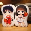 Anime Two Dimensional Slam Dunk Sakuragi Hanamichi Kaede Rukawa Haruko Akagi Cushion Pillow Cartonn Kawaii Stuffed 3 - Slam Dunk Shop