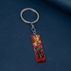 Cartoon SLAM DUNK Keychain Stainless Steel Pendant Anime Figure Painting Kaede Rukawa Sakuragi Hanamichi Keyring Key 3 - Slam Dunk Shop