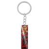 Cartoon SLAM DUNK Keychain Stainless Steel Pendant Anime Figure Painting Kaede Rukawa Sakuragi Hanamichi Keyring Key 4 - Slam Dunk Shop