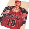 DLKKLB Classic Anime Movie SLAM DUNK Poster Vintage Basketball Home Decoration Painting Kraft Paper 51x36cm Art 1 - Slam Dunk Shop