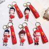 Kawaii Japan Anime Slam Dunk Sakuragi Hanamichi Keychains PVC Cartoon Figure Model Pendant Keyrings Figure Key 2 - Slam Dunk Shop