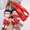 Kawaii Japan Anime Slam Dunk Sakuragi Hanamichi Keychains PVC Cartoon Figure Model Pendant Keyrings Figure Key 3 - Slam Dunk Shop