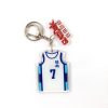 Keychain Man Slam Dunk Key Chain Women Anime Acrylic Key Ring Chain for Pants Sakuragi Hanamichi 4 - Slam Dunk Shop