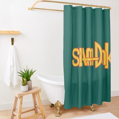 Slam Dunk Logo Shower Curtain Official Slam Dunk Merch