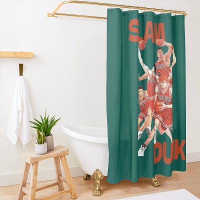 Slam Dunk Grew , Anime Shower Curtain Official Slam Dunk Merch