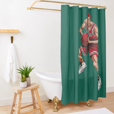 Hanamichi Sakuragi - Slam Dunk Shower Curtain Official Slam Dunk Merch