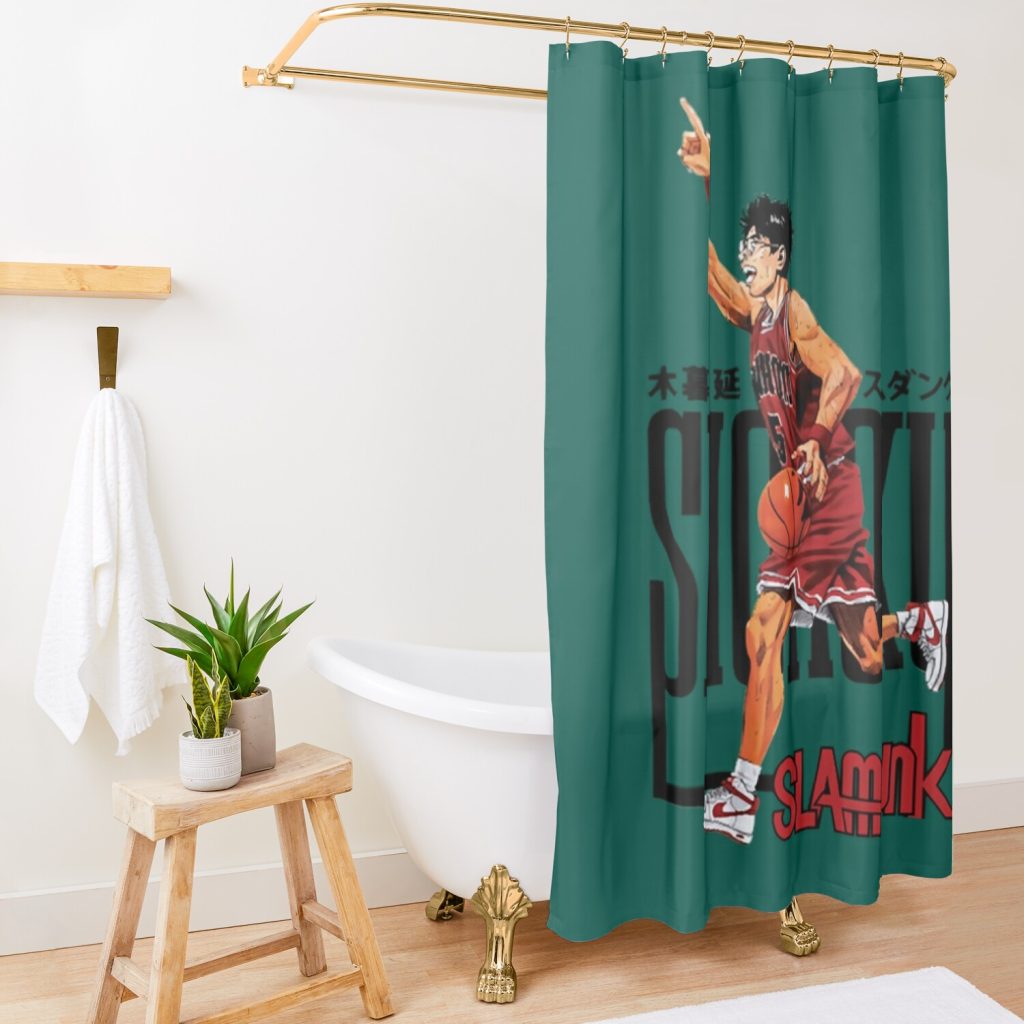 Slam Dunk Animemanga  Kiminobu Kogure Shower Curtain Official Slam Dunk Merch