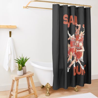 Slam Dunk Grew , Anime Shower Curtain Official Slam Dunk Merch