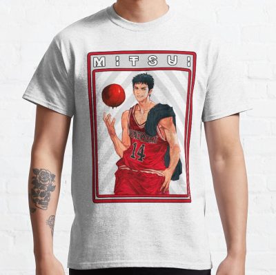 Slam Dunk - Mitsui T-Shirt Official Cow Anime Merch