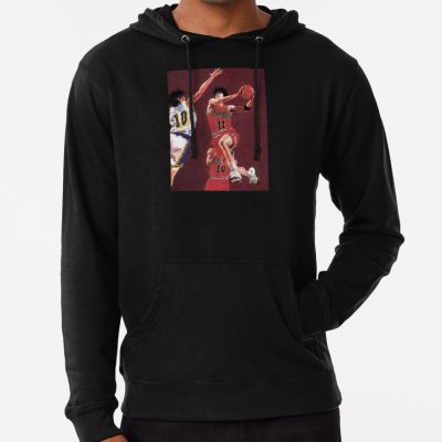 Slam Dunk 90S Anime Hoodie Official Cow Anime Merch